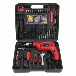 Best Pirce ⭐ Perceuse à percussion 500W ITOOLS + 41 accessoires de perçage et dévissage + mallette ⌛