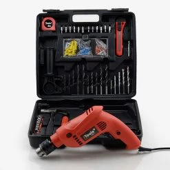 Best Pirce ⭐ Perceuse à percussion 500W ITOOLS + 41 accessoires de perçage et dévissage + mallette ⌛ -Sam Outillage STORE 3760120105234 4