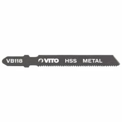 Outlet ⌛ Lames métal pour Scie sauteuse Longueur 77mm VITO Coupe 1 à 3mm Emboîtement Bosch VB118. 😀