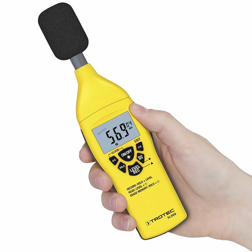 Best Pirce ⌛ TROTEC SL300 Sonomètre professionnel mesure bruit sonore décibelmètre 🥰 2 Best Pirce ⌛ TROTEC SL300 Sonomètre professionnel mesure bruit sonore décibelmètre 🥰 – Image 2