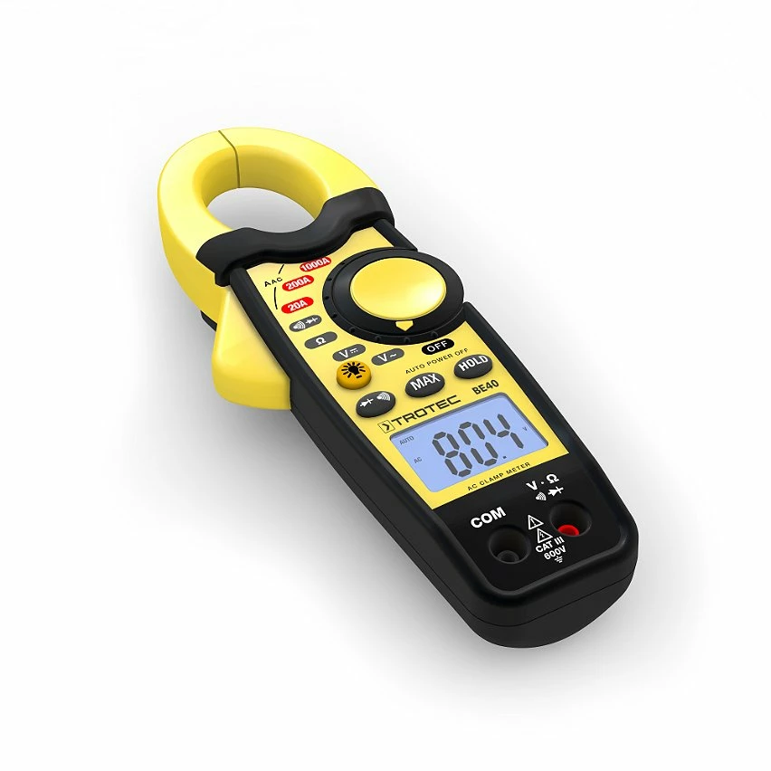 Brand new ✨ TROTEC Pince ampèremétrique multimètre BE40, CA 1000 A ✨ 2 Brand new ✨ TROTEC Pince ampèremétrique multimètre BE40, CA 1000 A ✨ – Image 2