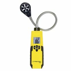 Best Pirce 😀 TROTEC Anémomètre à hélice BA16 mesurer vitesse vent air température 💯