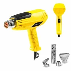 Brand new 🤩 TROTEC Pistolet à air chaud HyStream 200 de 2 000 watts avec jeu de buses à usage polyvalent décapeur thermique 👏 -Sam Outillage STORE 4052138015124 3