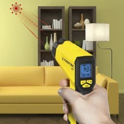 Best Sale ✔️ TROTEC Thermomètre infrarouge / Pyromètre TP7 à laser multipoints 🧨 -Sam Outillage STORE 4052138018125 5
