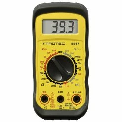 Cheap 👏 TROTEC Multimètre BE47 mesure tension résistance 👏