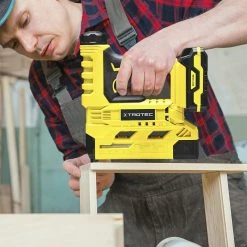 Best Sale 🎁 TROTEC Agrafeuse électrique sans fil PTNS 10-20V Bricolage 30 coups par minute 6 niveaux de puissance 🛒 -Sam Outillage STORE 4052138091128 5