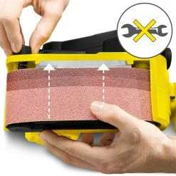 Best Sale 😉 TROTEC Ponceuse à bande sans fil PBSS 10-20V ✨ 10 Best Sale 😉 TROTEC Ponceuse à bande sans fil PBSS 10-20V ✨ -Sam Outillage STORE 4052138114643 5