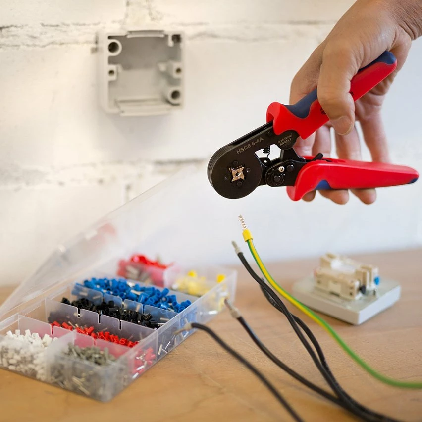 Deals 🧨 Tectake Pince à sertir + 1200 cosses de câbles 😉 2 Deals 🧨 Tectake Pince à sertir + 1200 cosses de câbles 😉 – Image 2