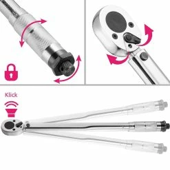 Brand new 😍 Tectake Kit clé dynamométrique 5 pièces ⭐ -Sam Outillage STORE 4061173066336 4