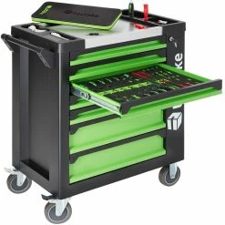 Outlet 👏 Tectake Servante d'atelier avec outils 1599 pièces 💯 -Sam Outillage STORE 4061173067265 3