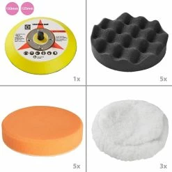 Best Sale ⭐ Tectake Lustreuse Polisseuse Rectifieuse Excentrique 710W avec valise - 28 pièces avec polish 🥰 10 Best Sale ⭐ Tectake Lustreuse Polisseuse Rectifieuse Excentrique 710W avec valise - 28 pièces avec polish 🥰 -Sam Outillage STORE 4061173068064 4