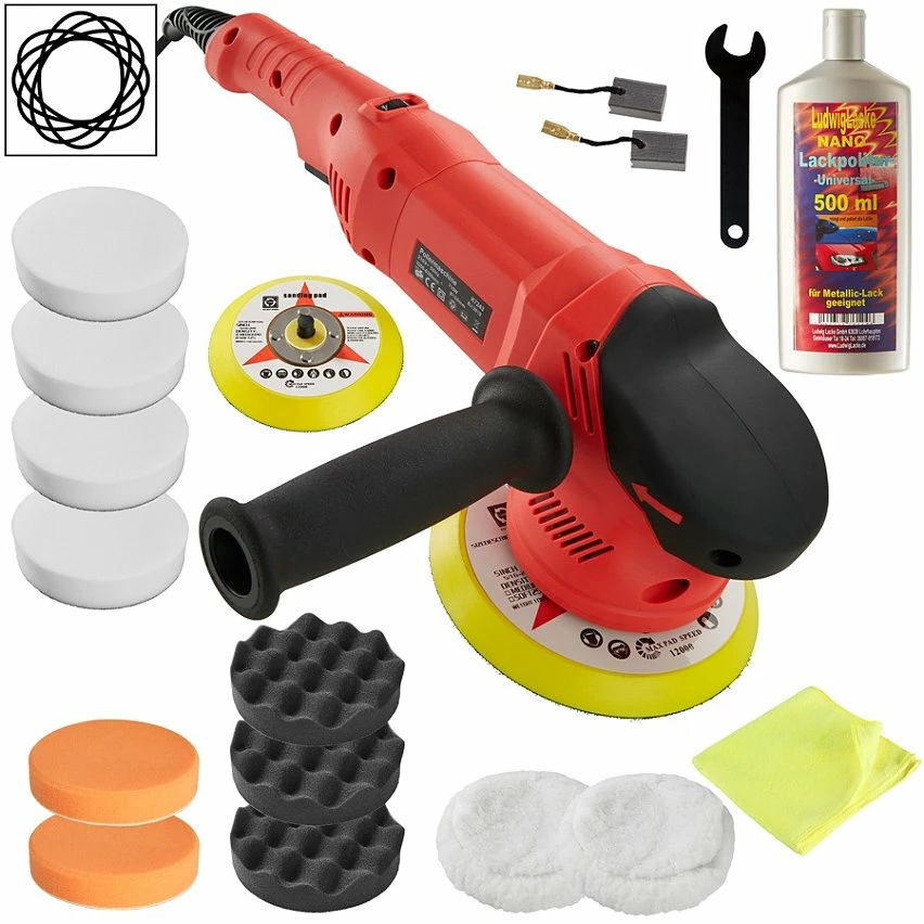 Brand new 🔥 Tectake Lustreuse Polisseuse Rectifieuse Excentrique 710W - 17 pièces avec polish 😉 1 Brand new 🔥 Tectake Lustreuse Polisseuse Rectifieuse Excentrique 710W - 17 pièces avec polish 😉