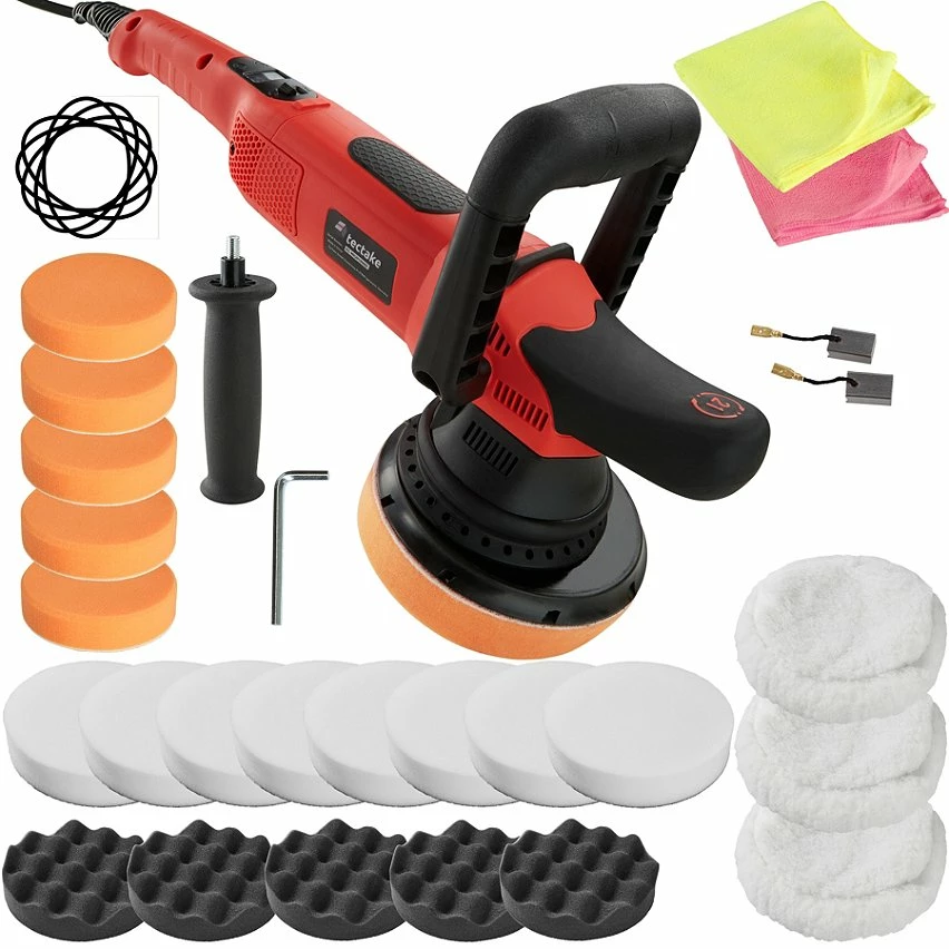 Flash Sale 😍 Tectake Polisseuse excentrique K7250B - 25 pièces 👏 1 Flash Sale 😍 Tectake Polisseuse excentrique K7250B - 25 pièces 👏