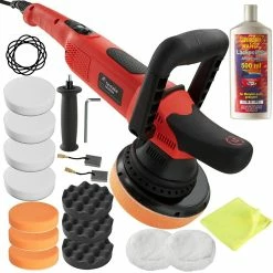 Hot Sale 🧨 Tectake Polisseuse excentrique K7250B - 16 pièces avec polish 🌟