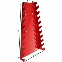 Budget ⌛ Tectake Panneaux perforés pour rangerment d'outils avec 25 crochets et supports 120x2x60cm 🔔 -Sam Outillage STORE 4061173115058 7