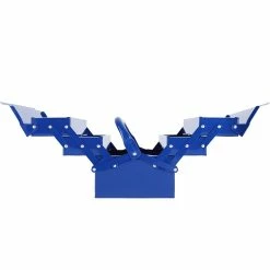 Buy 🔔 Tectake Boîte à outils bleu ⌛ -Sam Outillage STORE 4061173115065 5