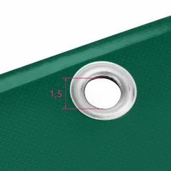 Buy 👍 Tectake Bâche de protection étanche verte - 4 x 5 m 🎉 -Sam Outillage STORE 4061173157072 4