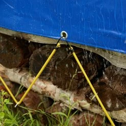 Budget 😍 Tectake Bâche de protection étanche bleue - 2 x 3 m 👏 -Sam Outillage STORE 4061173157188 3 5