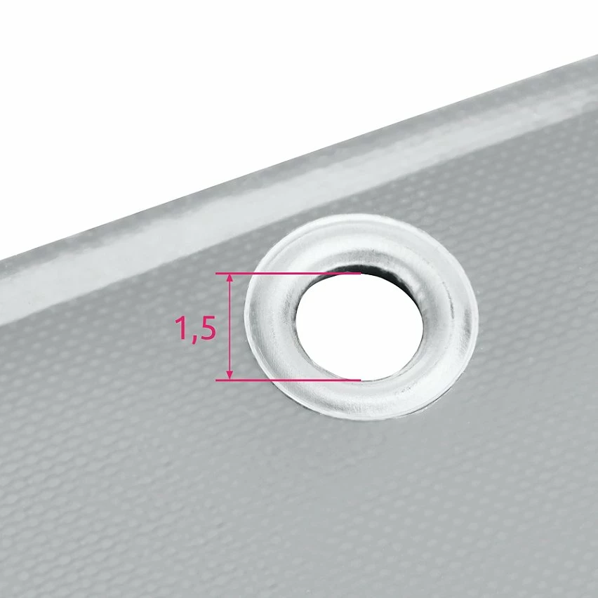 Brand new 🔔 Tectake Bâche de protection étanche grise - 3 x 5 m ⭐ 6 Brand new 🔔 Tectake Bâche de protection étanche grise - 3 x 5 m ⭐ – Image 6