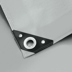 Budget 😀 Tectake Bâche de protection étanche grise - 4 x 6 m 🛒 10 Budget 😀 Tectake Bâche de protection étanche grise - 4 x 6 m 🛒 -Sam Outillage STORE 4061173157232 4 1