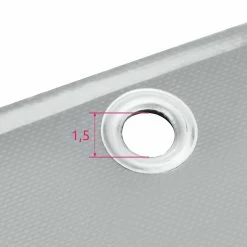 Best Pirce 💯 Tectake Bâche de protection étanche grise - 4 x 5 m 🧨 -Sam Outillage STORE 4061173157232 6