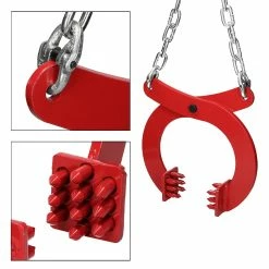 Deals ✔️ ECD Germany pince à pierre d'une capacité de 1800 kg et d'une largeur de 15 cm avec chaîne en acier 🔥 -Sam Outillage STORE 4064649001312 3