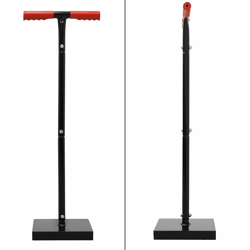 Wholesale 🌟 ECD Germany Pilon de terre et de béton avec poignée en T en caoutchouc 12 kg d'acier 😉 2 Wholesale 🌟 ECD Germany Pilon de terre et de béton avec poignée en T en caoutchouc 12 kg d'acier 😉 – Image 2