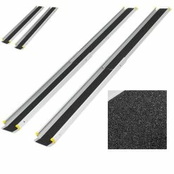 Coupon 🥰 ECD Germany Rampes d'accès télescopiques rampes de chargement pliables en aluminium 270 kg ⭐