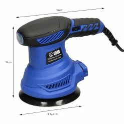 Hot Sale 🥰 ECD Germany Ponceuse excentrique avec aspiration 300W pour poncer et polir ⭐ -Sam Outillage STORE 4064649032378 6