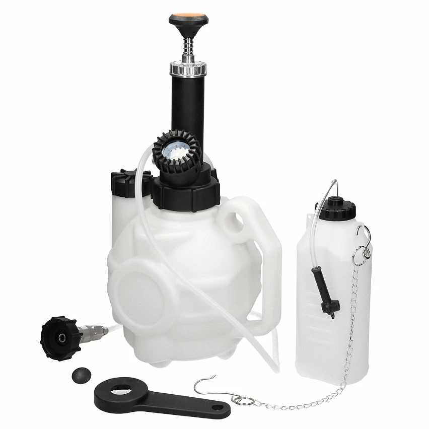 Best deal ❤️ ECD Germany Kit de purge de frein 4 L avec réservoir d'aspiration 1 L ✔️ 1 Best deal ❤️ ECD Germany Kit de purge de frein 4 L avec réservoir d'aspiration 1 L ✔️