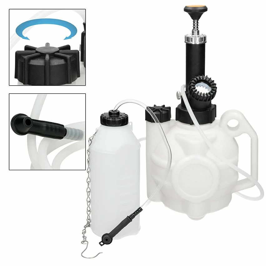Best deal ❤️ ECD Germany Kit de purge de frein 4 L avec réservoir d'aspiration 1 L ✔️ 4 Best deal ❤️ ECD Germany Kit de purge de frein 4 L avec réservoir d'aspiration 1 L ✔️ – Image 4