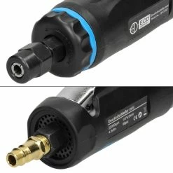 Brand new 🎁 ECD Germany Meuleuse pneumatique, boîtier en aluminium, 16,8x6,8 cm, noir 👏 -Sam Outillage STORE 4064649035249 4