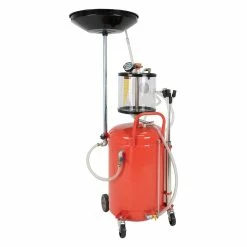 Best Sale 🌟 ECD Germany Extracteur d'huile aspirateur vidange air comprimé collecteur d'huile usagée 68L ✔️