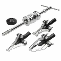 Promo 🔥 ECD Germany Set d'extracteurs de paliers 5 pièces avec marteau de guidage dans un coffret 🥰 -Sam Outillage STORE 4064649062313 3