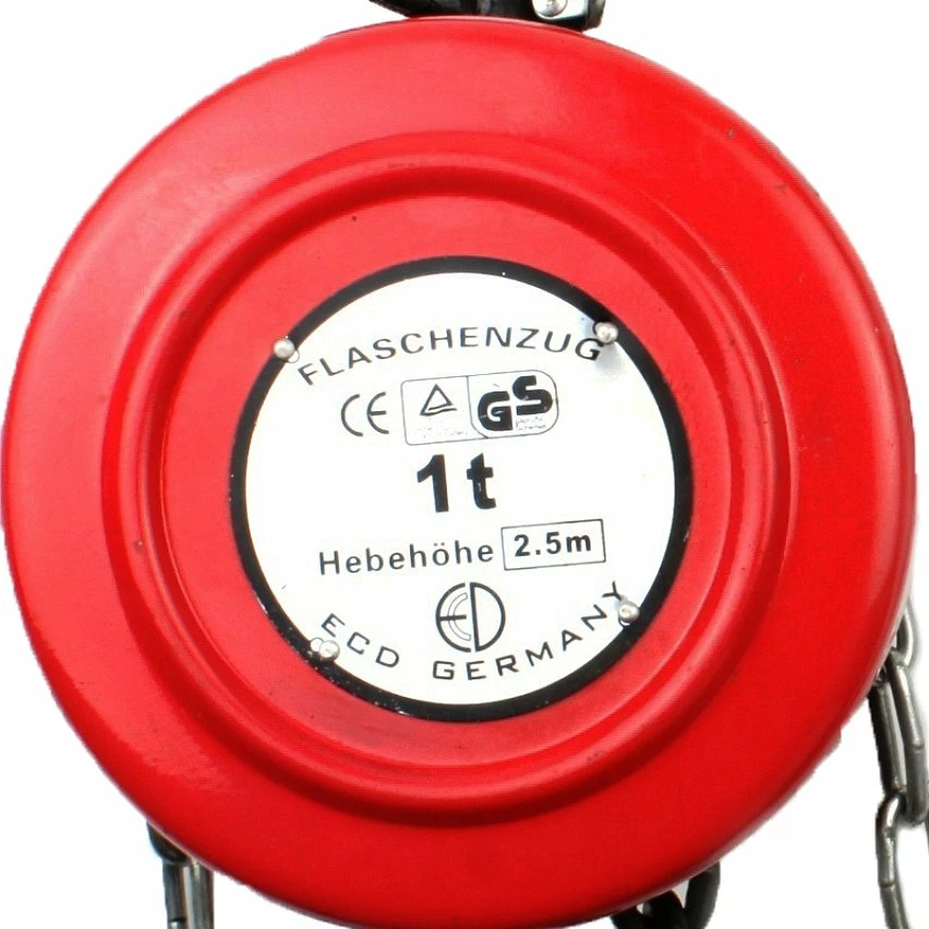 Cheapest ❤️ ECD Germany Palan manuel 1T 1000kg à chaîne crochet de levage treuil poulie charge 2,5m 😉 2 Cheapest ❤️ ECD Germany Palan manuel 1T 1000kg à chaîne crochet de levage treuil poulie charge 2,5m 😉 – Image 2