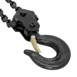 New 😀 ECD Germany Palan mécanique à chaîne à main treuil crochet de levage poulie 2 tonnes 2,5 m ❤️ -Sam Outillage STORE 4250912476646 4