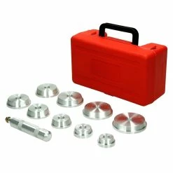 Best Sale 👍 ECD Germany Course de roulement 10 pièces jeu pilote de joint universal aluminium en coffret 🧨 -Sam Outillage STORE 4250912493940 3