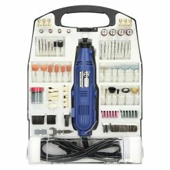 New 🔔 ECD Germany Mini perceuse électrique broyeur-perceuse pour meuleuse 130 watts 243 pièces 🔥