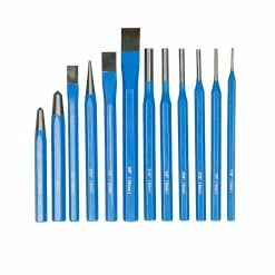 Best reviews of 🎁 ECD Germany Jeu de ciseaux et poinçons chasse-goupilles burins assortis 12 pièces en acier 🧨