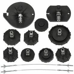 Buy 💯 ECD Germany 13 pcs Adaptateurs purgeur purge de frein hydraulique embrayage véhicule 🥰 12 Buy 💯 ECD Germany 13 pcs Adaptateurs purgeur purge de frein hydraulique embrayage véhicule 🥰 -Sam Outillage STORE 4251417276106 6