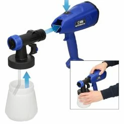 Cheap 🥰 ECD Germany système de pulvérisation de peinture 800 ml 🤩 -Sam Outillage STORE 4251417286129 3
