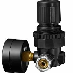 Hot Sale 🔥 Tectake Manomètre réducteur de pression 1/4 pouce ⌛ -Sam Outillage STORE 4260182870983 3