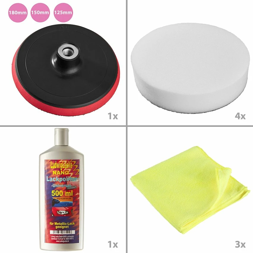 Best Sale 🥰 Tectake Lustreuse Polisseuse Rotative 1400W - 58 pièces avec polish 🔔 4 Best Sale 🥰 Tectake Lustreuse Polisseuse Rotative 1400W - 58 pièces avec polish 🔔 – Image 4