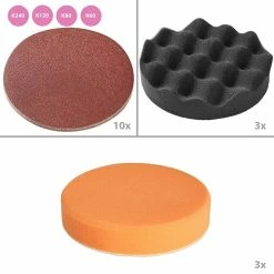 Best Sale 🥰 Tectake Lustreuse Polisseuse Rotative 1400W - 58 pièces avec polish 🔔 11 Best Sale 🥰 Tectake Lustreuse Polisseuse Rotative 1400W - 58 pièces avec polish 🔔 -Sam Outillage STORE 4260182872116 5