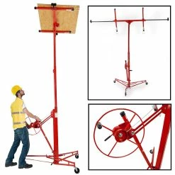 Flash Sale 😍 Tectake Lève-plaque ⭐ -Sam Outillage STORE 4260182877203 7