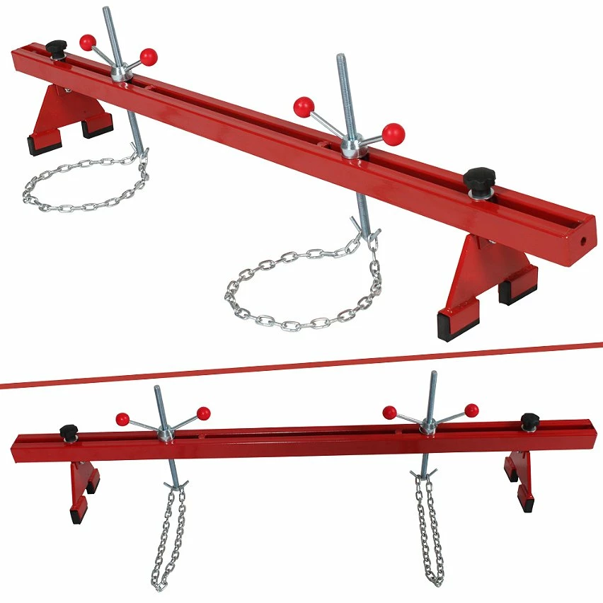 Best Sale 🛒 Tectake Barre Support Moteur, Pont de Moteur, 500 kg 🤩 2 Best Sale 🛒 Tectake Barre Support Moteur, Pont de Moteur, 500 kg 🤩 – Image 2