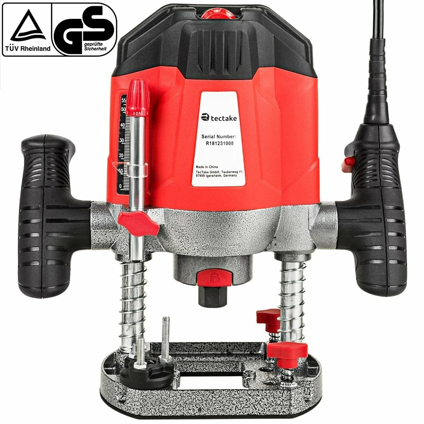 Hot Sale 👍 Tectake Défonceuse 1200 Watts + 12 fraises 🤩 2 Hot Sale 👍 Tectake Défonceuse 1200 Watts + 12 fraises 🤩 – Image 2