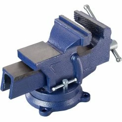 Best reviews of 🥰 Tectake Étau de serrage, établi, Enclume, Plateau Base tournante - 125 mm 🥰 -Sam Outillage STORE 4260182879597 3