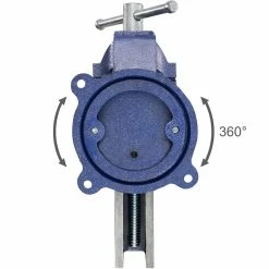 Best reviews of 🥰 Tectake Étau de serrage, établi, Enclume, Plateau Base tournante - 125 mm 🥰 -Sam Outillage STORE 4260182879597 6