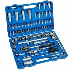Outlet 👍 Tectake Valise à Outils avec 94 Pièces Acier Chrome Vanadium 🥰